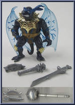 Warrior Winged Leonardo from Teenage Mutant Ninja Turtles - Warriors (with Coins) manufactured by Playmates [Loose]