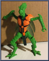 Buzzrok from Teenage Mutant Ninja Turtles - 2007 Movie - Alien Hunter manufactured by Playmates [Loose]