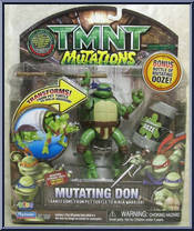 Donatello from Teenage Mutant Ninja Turtles - 2007 Movie - Mutations manufactured by Playmates [Front]