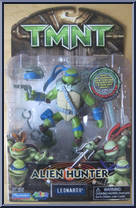 Leonardo from Teenage Mutant Ninja Turtles - 2007 Movie - Alien Hunter manufactured by Playmates [Front]