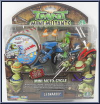 Mini Moto-Cycle (Leonardo) from Teenage Mutant Ninja Turtles - 2007 Movie - Mini Mutants manufactured by Playmates [Front]