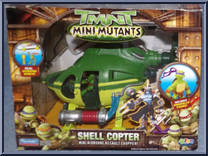 Shell Copter from Teenage Mutant Ninja Turtles - 2007 Movie - Mini Mutants manufactured by Playmates [Front]