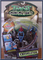 Exoskeleton Shredder from Teenage Mutant Ninja Turtles - 2007 Movie - Mini Mutants manufactured by Playmates [Front]