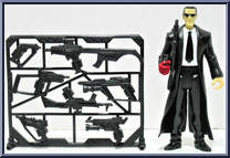 Agent Bishop from Teenage Mutant Ninja Turtles - Animated - Basic Assortment - 2006 manufactured by Playmates [Loose]