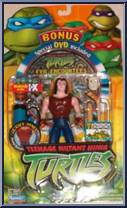 Casey Jones (Bonus DVD) from Teenage Mutant Ninja Turtles - Animated - Bonus DVD Figures - 2004 manufactured by Playmates [Front]