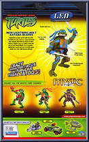 Leo from Teenage Mutant Ninja Turtles - Animated - Mystic Fury manufactured by Playmates [Back]
