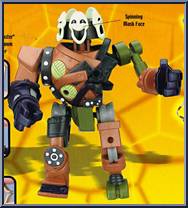 Nanotech Monster from Teenage Mutant Ninja Turtles - Animated - Basic Assortment - 2003 manufactured by Playmates [Loose]