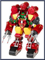 Raphael from Teenage Mutant Ninja Turtles - Animated - M.E.C.H Wrekkers manufactured by Playmates [Loose]
