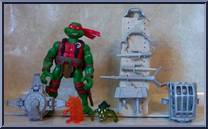 Raph from Teenage Mutant Ninja Turtles - Animated - Monster Trapper manufactured by Playmates [Loose]