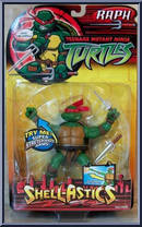 Raph from Teenage Mutant Ninja Turtles - Animated - Shell-Astics Turtles manufactured by Playmates [Front]