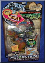 Raptor (Bonus DVD) from Teenage Mutant Ninja Turtles - Animated - Paleo Patrol manufactured by Playmates [Front]
