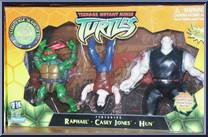 Steel Cage Slam (Raph, Casey Jones, Hun) Action Figure