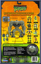 Stonebiter from Teenage Mutant Ninja Turtles - Animated - Basic Assortment - 2004 manufactured by Playmates [Back]