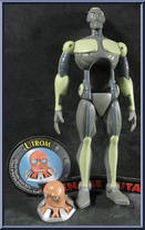 Utrom from Teenage Mutant Ninja Turtles - Animated - Basic Assortment - 2004 manufactured by Playmates [Loose]