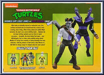 Casey Jones (Business Suit) & Foot Soldier (Split) from Teenage Mutant Ninja Turtles - Classic Cartoon - Multi-Packs manufactured by Neca [Back]