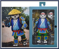 Panda Khan (Crouching Panda, Hidden Turtles) from Teenage Mutant Ninja Turtles - Classic Cartoon - Basic Series manufactured by Neca [Front]