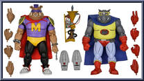 Mighty Hog and Rhino-Man from Teenage Mutant Ninja Turtles - Classic Cartoon - Multi-Packs manufactured by Neca [Loose]