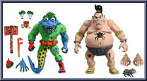 Tattoo and Wyrm from Teenage Mutant Ninja Turtles - Classic Cartoon - Multi-Packs manufactured by Neca [Loose]