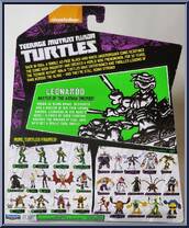 Leonardo from Teenage Mutant Ninja Turtles - Classic Collection - Original Comic Book manufactured by Playmates [Back]