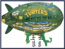 Turtle Blimp from Teenage Mutant Ninja Turtles - Classic Collection - Accessories manufactured by Playmates [Loose]