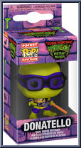 Donatello from Teenage Mutant Ninja Turtles - Mutant Mayhem Pop! Keychains manufactured by Funko [Front]