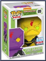 Foot Soldier (Yellow) (8-Bit) from Teenage Mutant Ninja Turtles - Pop! Vinyl Figures manufactured by Funko [Front]