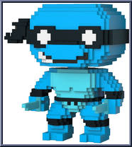 Leonardo (Neon) (8-Bit) Action Figure