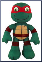 Raph from Teenage Mutant Ninja Turtles - Half Shell Heroes - Plush manufactured by Playmates [Loose]