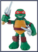Sai-Swinging Raph Action Figure