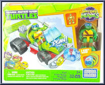 Leo (Turtle Buggy) from Teenage Mutant Ninja Turtles - Half Shell Heroes - Basic Series manufactured by Mega Bloks [Front]