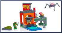 Turtle Lair Battle from Teenage Mutant Ninja Turtles - Half Shell Heroes - Basic Series manufactured by Mega Bloks [Loose]