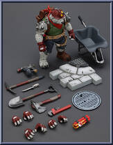Dirtbag from Teenage Mutant Ninja Turtles - Basic Series manufactured by JoyToy [Loose]