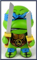 Leonardo from Teenage Mutant Ninja Turtles - Vinyl Minis manufactured by Kidrobot [Loose]