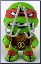 Raphael from Teenage Mutant Ninja Turtles - Vinyl Minis manufactured by Kidrobot [Loose]