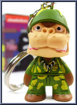 Sergeant Bananas from Teenage Mutant Ninja Turtles - Keychains manufactured by Kidrobot [Loose]