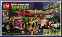 Shellraiser Street Chase from Teenage Mutant Ninja Turtles - Vehicles manufactured by Lego [Front]