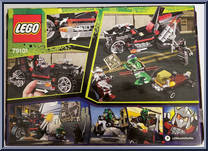 Shredder’s Dragon Bike from Teenage Mutant Ninja Turtles - Vehicles manufactured by Lego [Back]