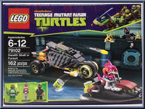 Stealth Shell in Pursuit from Teenage Mutant Ninja Turtles - Vehicles manufactured by Lego [Front]