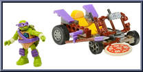 Donnie (Pizza Buggy) from Teenage Mutant Ninja Turtles - 2016 Series manufactured by Mega Bloks [Loose]