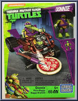 Donnie (Pizza Buggy) from Teenage Mutant Ninja Turtles - 2016 Series manufactured by Mega Bloks [Front]