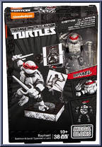 Raphael from Teenage Mutant Ninja Turtles - Eastman & Laird manufactured by Mega Bloks [Front]