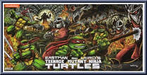 Eastman and Laird's Teenage Mutant Ninja Turtles 4-Pack from Teenage Mutant Ninja Turtles - Mirage Comics - Basic Series manufactured by Neca [Front]