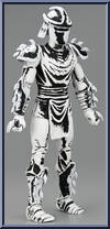 Shredder (Black & White) Action Figure