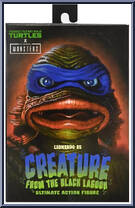 Leonardo (Creature from the Black Lagoon) from Teenage Mutant Ninja Turtles - Universal Monsters manufactured by Neca [Front]