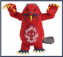 Dark Beaver from Teenage Mutant Ninja Turtles - Nickelodeon - Basic Series manufactured by Playmates [Loose]