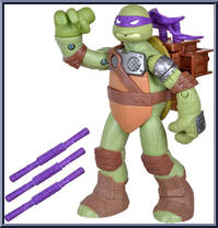 Donatello from Teenage Mutant Ninja Turtles - Nickelodeon - Flingers manufactured by Playmates [Loose]