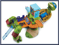 Giant Leonardo from Teenage Mutant Ninja Turtles - Nickelodeon - Playsets manufactured by Playmates [Loose]