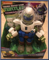 Leonardo (Space Captain) (Giant) from Teenage Mutant Ninja Turtles - Nickelodeon - Dimension X manufactured by Playmates [Front]