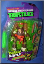 Michelangelo from Teenage Mutant Ninja Turtles - Nickelodeon - Throw -N- Battle manufactured by Playmates [Front]
