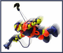 Michelangelo from Teenage Mutant Ninja Turtles - Nickelodeon - Stealth Tech manufactured by Playmates [Loose]